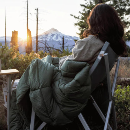 HEST Packable Comforter for Camping, Double Size - 100% Recycled Polyester Fill and Premium Quiet Fabric - Perfect for Hiking, Backpacking & Outdoor Adventures