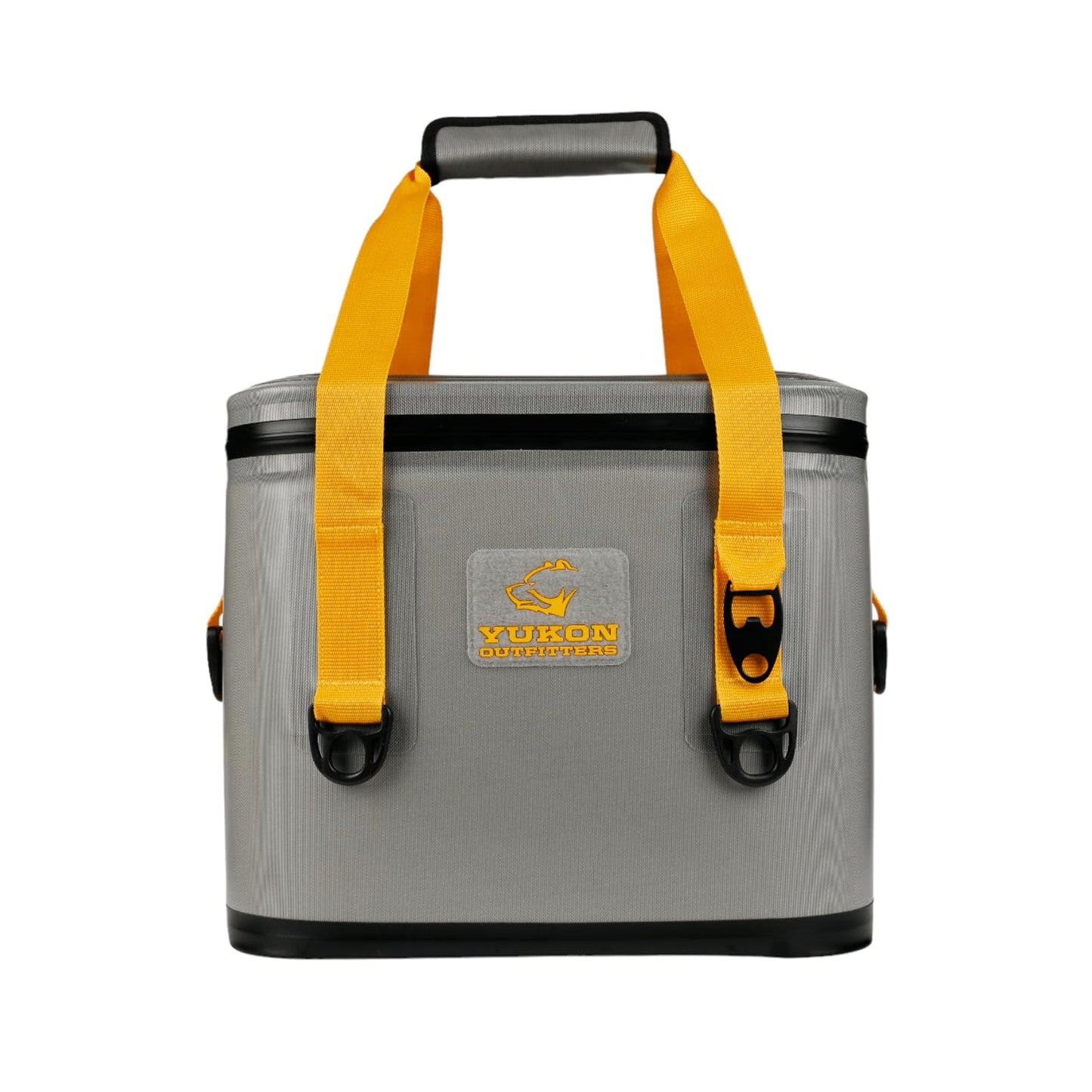 Yukon Outfitters 30 Can Tech Cooler Bag, 54-Liter Durable TRU Welded Leakproof Insulated Outdoor Camping Boating Meal & Drink Lunchbox w/Airtight Zippers, Padded Carry Handle & Shoulder Strap