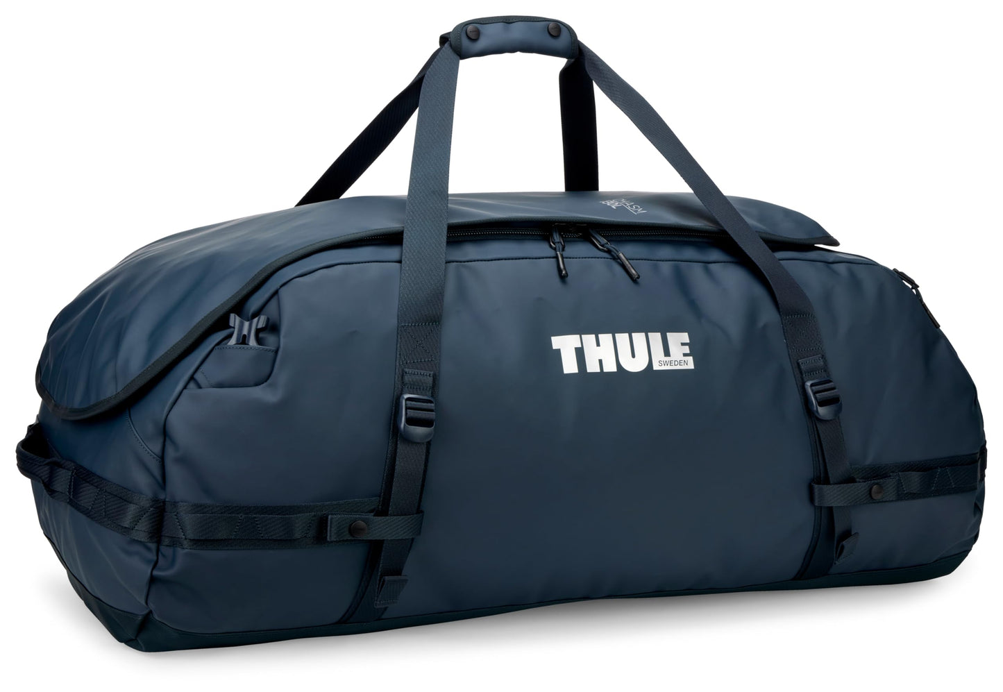 Thule Chasm 130L Duffel, Easy to Pack, Converts to Backpack, Internal mesh Pockets, Lockable Zippers, Recycled Materials