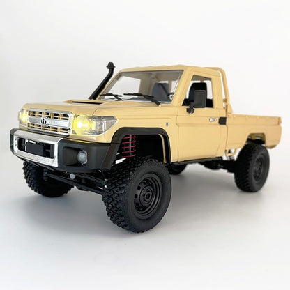 RC Rock Crawler 4x4 RC Truck Toyota LC79 1/12 Remote Control Truck MN82 RC Crawler Off Road Pickup 2.4G All Terrain 280 Motor Proportional Throttle Steering RTR Hobby Toy Adult