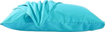 Evolive Ultra Soft Microfiber Pillowcases - Standard Size 20"x30" Pair Set with Envelope Closure | Ocean Color