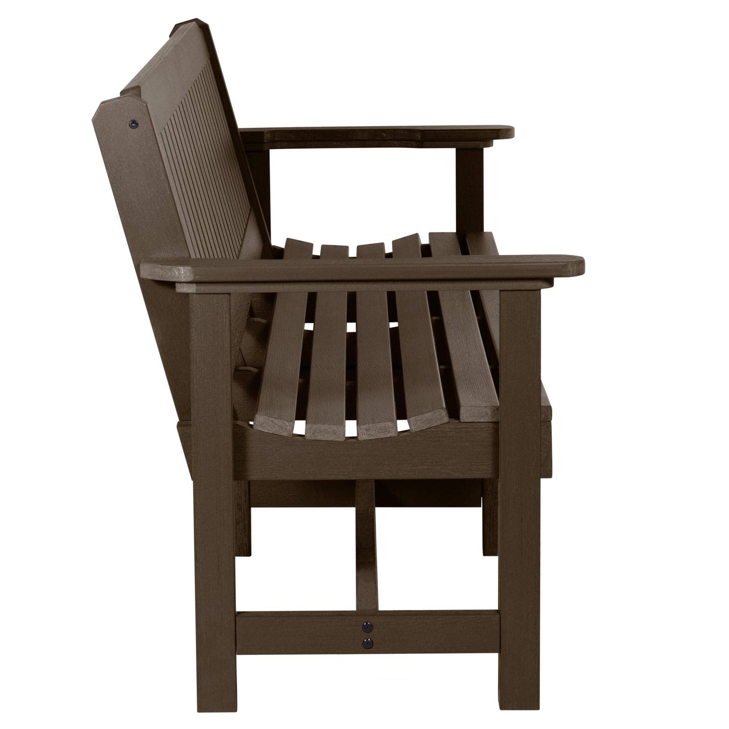 Sequoia Professional CM-BENSQ62-ACE Commercial Grade Exeter 6 Foot Garden Bench, Weathered Acorn