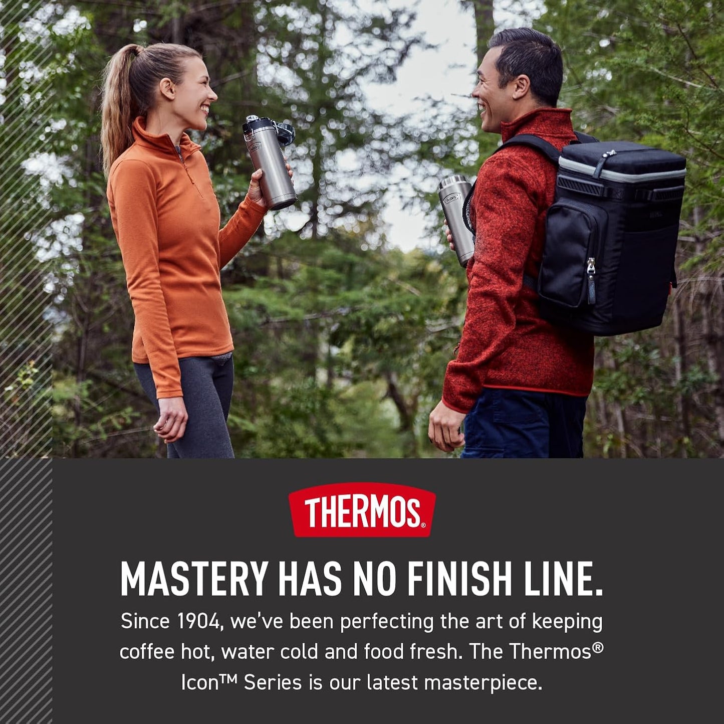 Thermos ICON Series - Insulated Travel Mug with Leak-Proof Design | 16 oz Stainless Steel