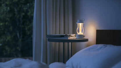 BALMUDA Combo Pack: MoonKettle Black & The Lantern White | Electric Kettle with Temp Control & Rechargeable LED Lantern