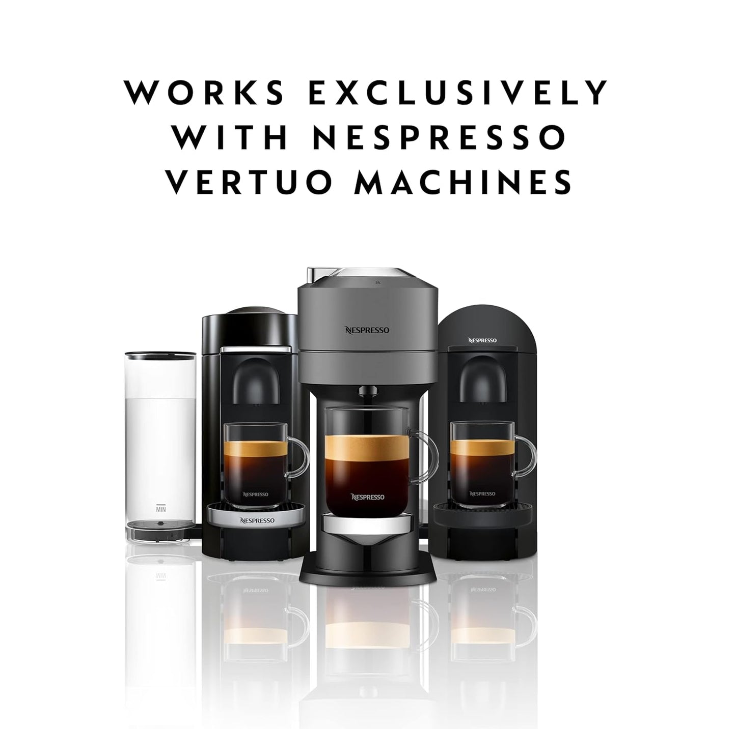 Nespresso Vertuo Double Espresso Chiaro - Medium Roast Coffee Pods | 30-Count, 2.7oz Brew
