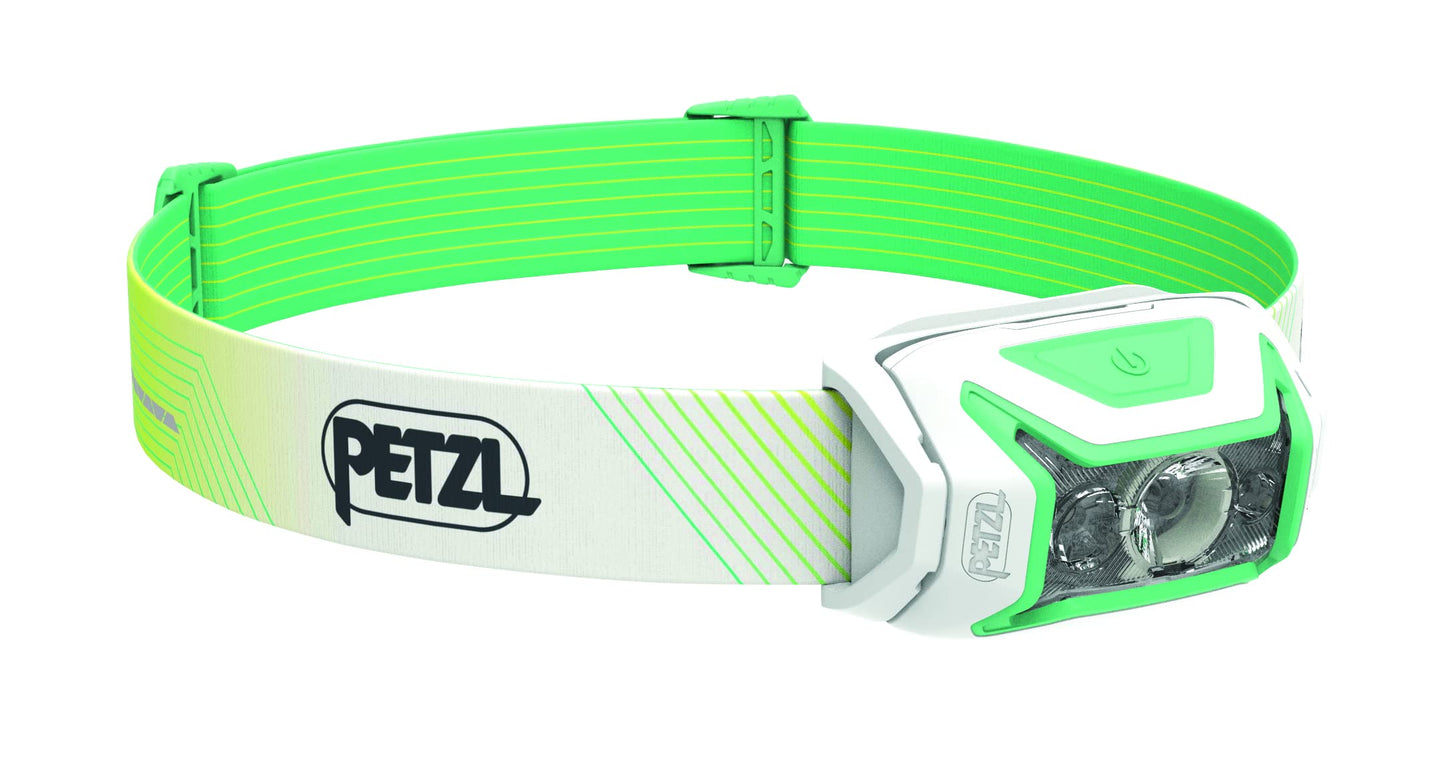 PETZL ACTIK CORE Rechargeable Headlamp - 600 Lumens - Green (Classic)