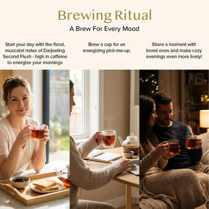 VAHDAM, Darjeeling Tea Leaves From Himalayas 340g (170+ Cups) Pure Unblended Darjeeling Black Loose Leaf Tea | Packed & Shipped Direct From Source In India