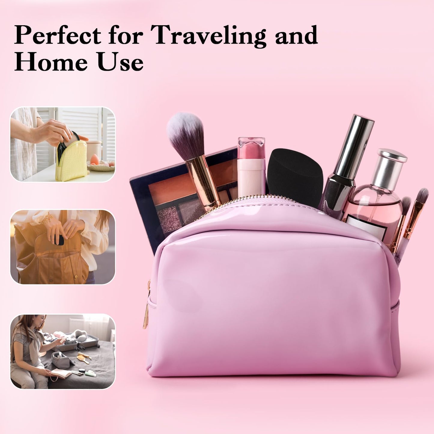 Professional Toiletry Sponges Set,Latex Free Flawless Soft Face Sponge with Holder,Beauty Blender Cosmetic Applicator for Powder,Liquid,Facial Makeup Tools
