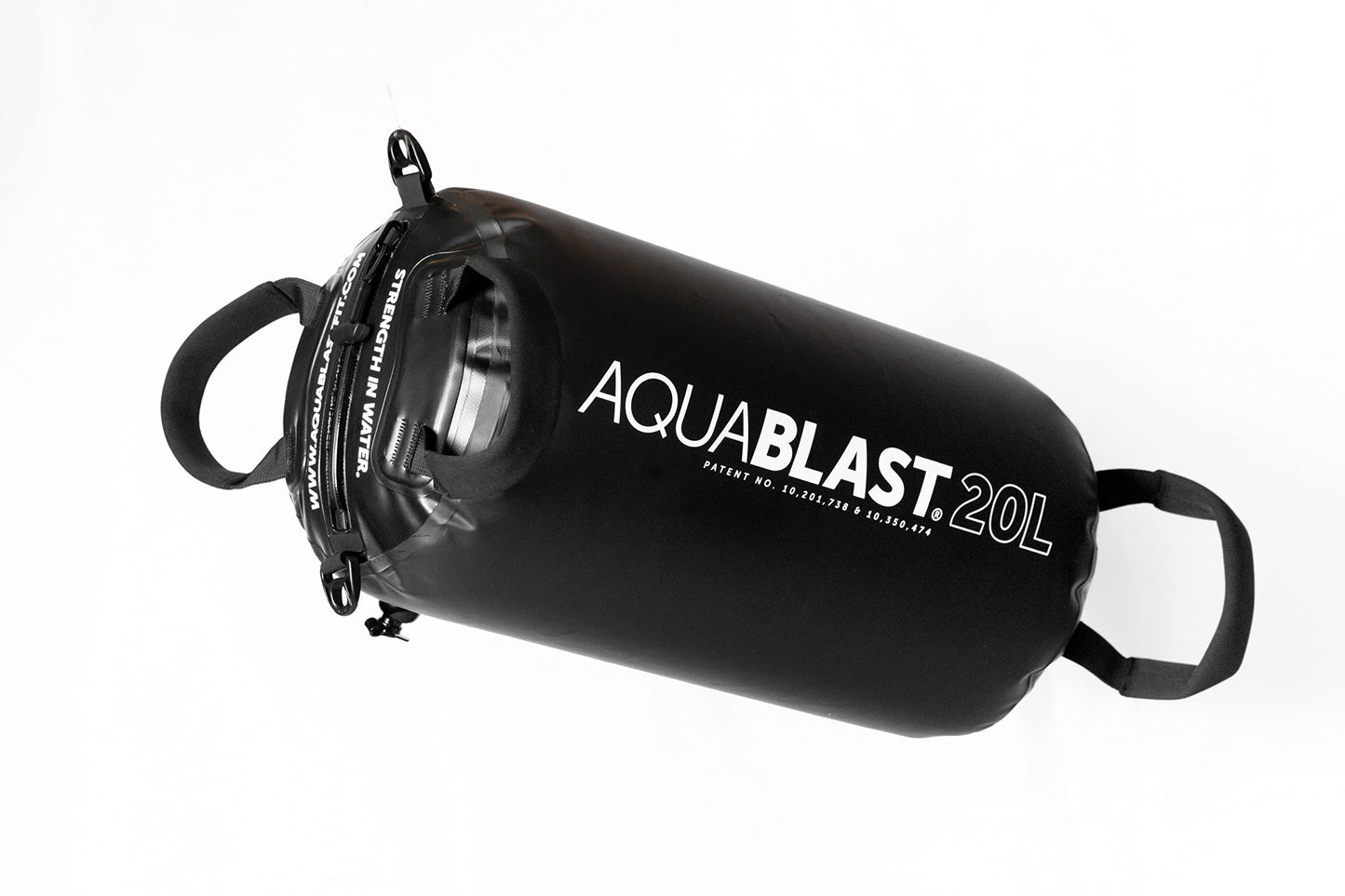 Aqua BLAST 20-Liter Fitness & Punching Bag for Swimming Pools; Get a Total-Body, Low-Impact Workout Using Water Resistance & Weight; The Portable Bag Sets Up in Seconds; Take it Anywhere