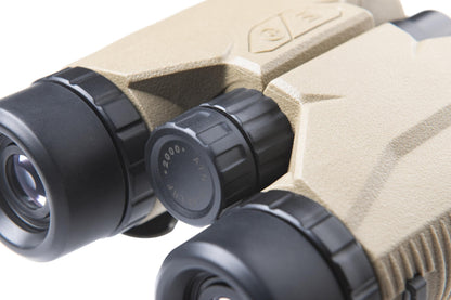ATN 10x42 Laser Ballistics 2000m Binocular w/Laser Rangefinder, Bluetooth, Ballistic Calculator and Mobile App