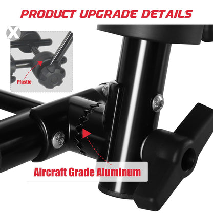 FORWODE Premium Kayak Roof Rack, 2 Pair J-Bar Roof Rack, Folding Adjustable Rack, Heavy Duty Kayak Roof Carrier 2 Kayak, Canoe, SUV, Surfboard on SUV, Car and Truck Crossbar