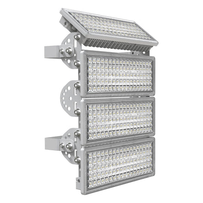 Kekeou 400W LED Stadium Lights Outdoor, 56000 Lumens 6500K IP67 Waterproof Commercial Flood Lighting, High Power Area Lighting for Basketball Court, Large Area Outdoor LED Lights