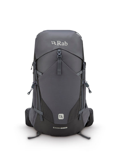 Rab Women's Exion ND Backpack - Comfortable Daypack for Hiking, Trekking, & Backpacking - Anthracite/Graphene - 35-Liter (Back Length - Small/Medium)
