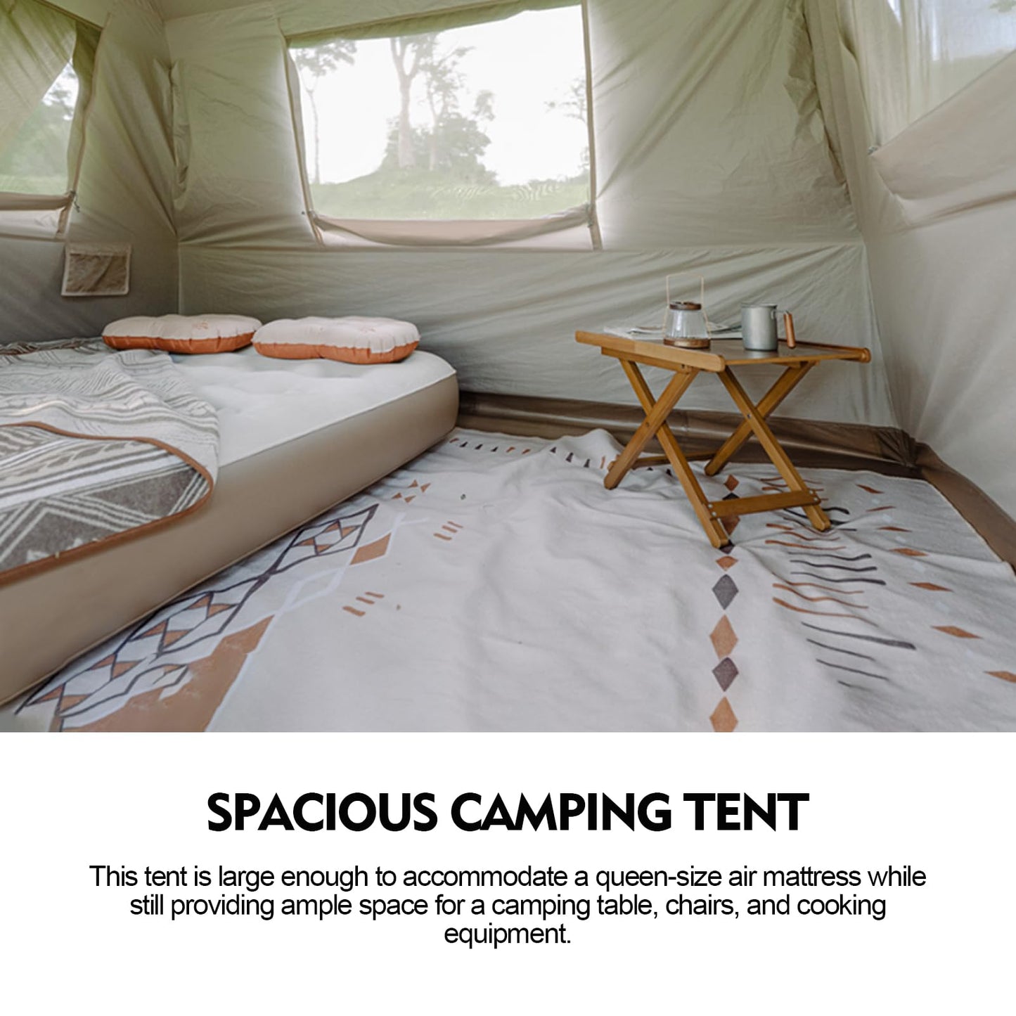 Jupiter 5 6 13 Outdoor Camping Tent for 4 6 8 People, Fully Automatic Quick Opening, Canopy for Outdoor Picnic, Park & Family Use, Silver Coated Sunscreen & Waterproof (Jupiter 6(6 Person), 6 Person)