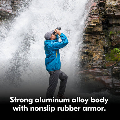 Nikon Action 7x50 Binocular | Multilayer-Coated Nikon Optics, Bright 50mm Objective Lenses, 7X Power, Turn-and-Slide Adjustable eyecups and Tripod-Ready Porro-Prism Design