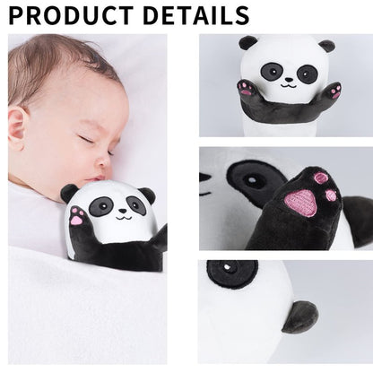 ROPELOK Panda Plush Body Throw Pillow, 35.4" Long Stuffed Animal Pillow, Kawaii Soft Panda Plush Toy for Kids Children Xmas Birthday Gifts