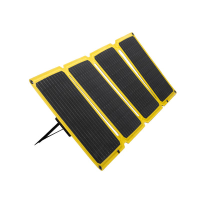 SunJack – 40 Watt Foldable Solar Panel, ETFE Waterproof Portable Solar Panel with Kickstands, USB-C PD30W, USB-A QC3.0, DC Output, Solar Panels for Camping, Hiking, Emergency Power