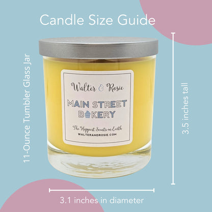 Walter & Rosie Candle Co. - Polynesian 11oz Scented Candle Inspired by Disney Scents - Smell Like Disney Resorts - The Happiest Scents on Earth - Soy Blend - Burns up to 40 Hrs