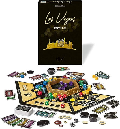 Ravensburger Las Vegas Royale Strategy Board Game for Ages 8 &amp Up - 20th Anniversary Edition Alea
