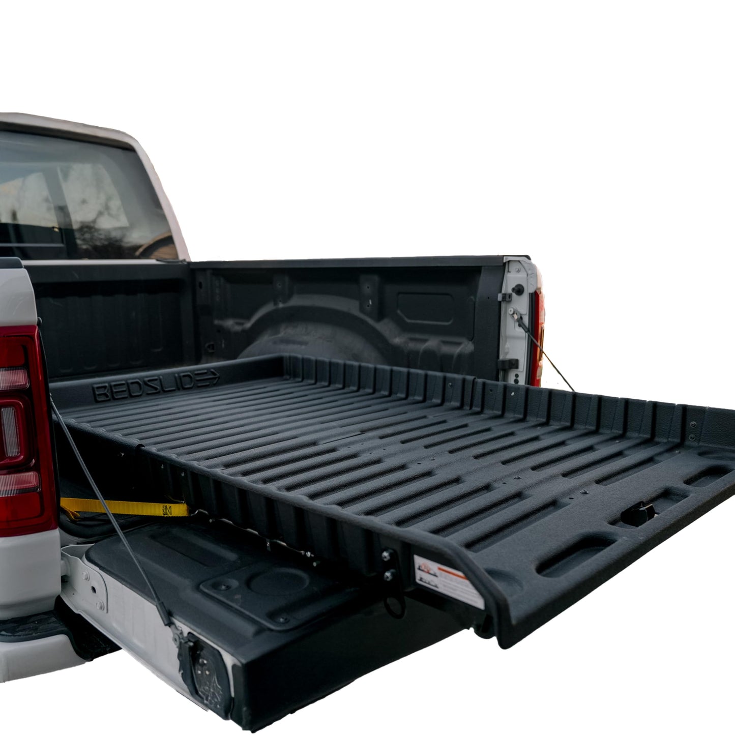 Bedslide 500Go Sliding Truck Bed Organizer, 62-74" L x 48" W, Capacity 500 lbs., Full Size Truck Bed Storage Tray, Black