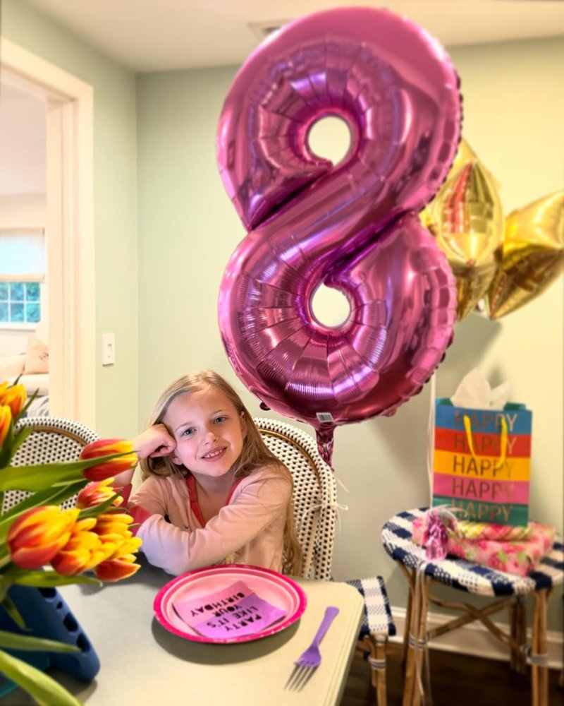 Pink Number 3 Balloon 40 Inch, 3rd Birthday Celebration Supplies for Girls Boys Women Men, 3 Balloon for Girls Boys Theme Party