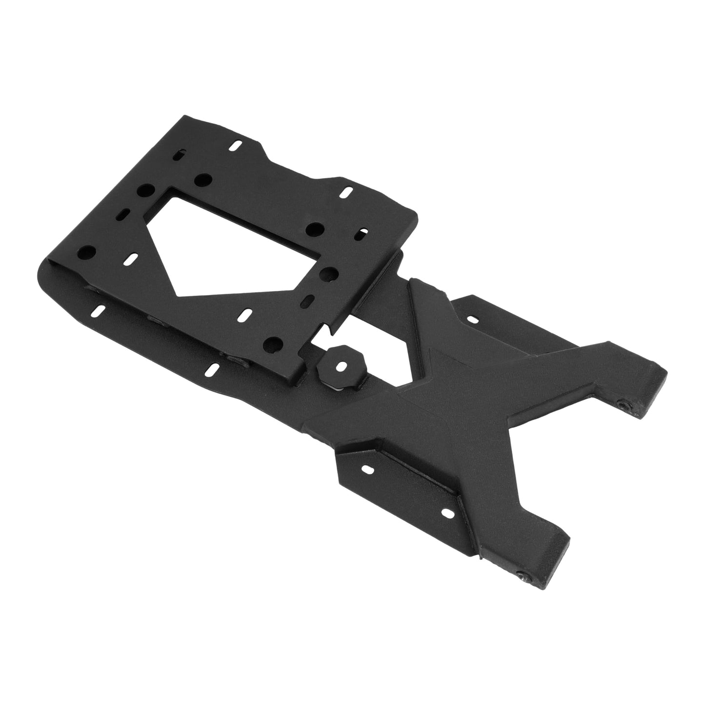 ALMULOO Spare Tire Carrier Compatible with 2007-2018 Jeep Wrangler JK Hold Up to 37" Tire Mounting Bracket Holder Steel Powder Coated Black