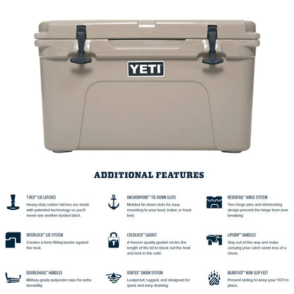YETI Tundra 45 Cooler Desert Tan