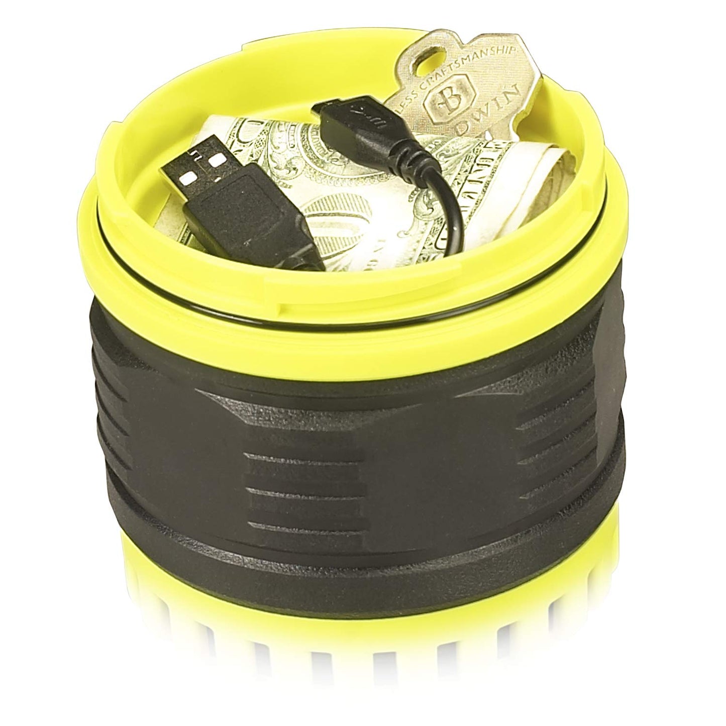 Streamlight 44945 Super Siege 1100-Lumen Rechargeable Outdoor Hand Lantern/Flashlight with 120-Volt AC Charger and Portable USB Charger, Yellow