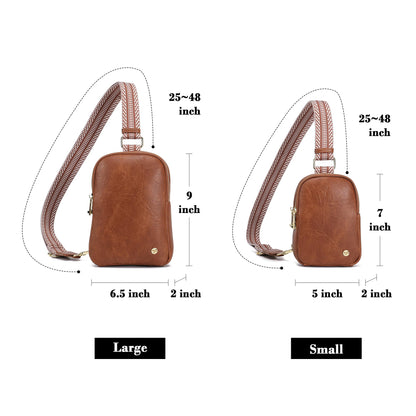 INICAT Anti Theft Crossbody Bags for Women Travel Small Sling Bags Cross Body Bag Purses for Woman
