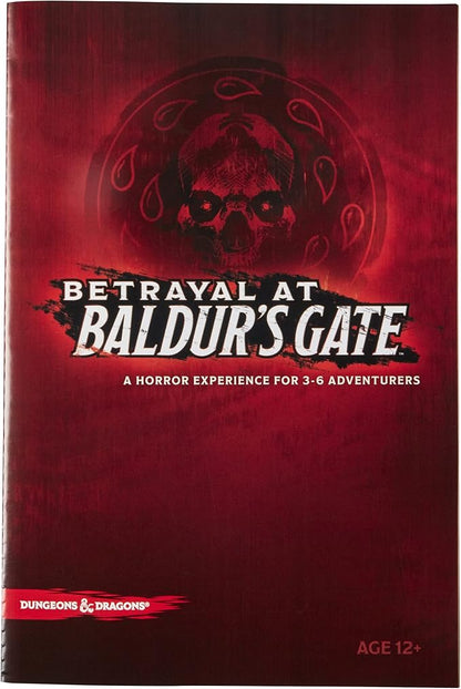 Hasbro Gaming Avalon Hill Betrayal at Baldur's Gate Modular Board Hidden Traitor GameAges 12 and UpD&ampDBased on Betrayal at House on The Hill