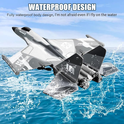 Rc Plane F-22 Stealth Raptor Remote Control Airplane 3 Channel Stunt Fighter with 3 Modes Xpilot Stabilization System Easy Fly for Beginners Aircraft Toy Gift for Adults