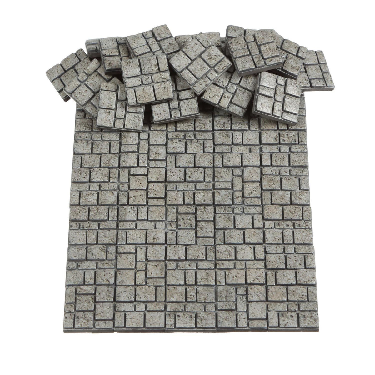 Dollhouse Flooring, Miniature Pavement Bricks, 1/12 Scale Accessories, Mini Bricks for Landscaping, 50pcs, REDUCIO!
