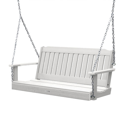 Highwood AD-PORL1-WHE Lehigh Porch Swing, 5 Feet, White