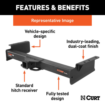 Curt 15400 XD+ Black Class-5 Trailer Hitch