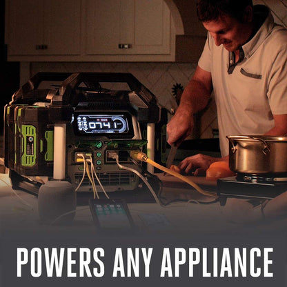 EGO POWER+ Portable Power Station, 3000W, Battery Powered, Inverter Generator for Home and Outdoor, Battery and Charger Not Included - PST3040