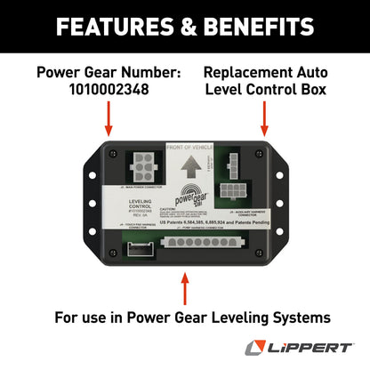 Power Gear Control for 3-Valve Spring Return Jack with Remote Level (Short Wheel Base)