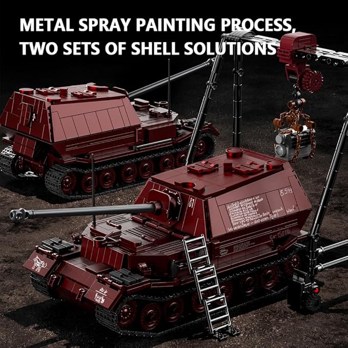 Military Armored Tank Vehicle Building Block Set (C5)