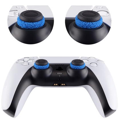 PlayVital Precision Rings for PS5, Xbox Series X/S, PS4, Xbox One, Switch Pro – 10 Pack Aim Assist Joystick Rings, 3 Resistance Levels, 5 Colors for FPS Games & Motion Control