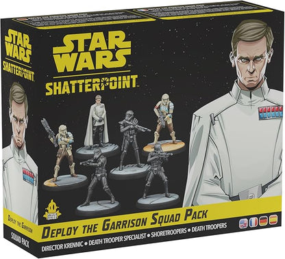 Star Wars Shatterpoint Deploy The Garrison Squad Pack - Tabletop Miniatures Game Strategy Game for Kids and Adults Ages 14+ 2 Players 90 Min Playtime Made by Atomic Mass Games