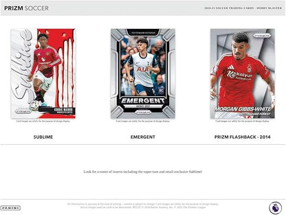 2024-25 Panini Prizm Premier League EPL Soccer Hobby Blaster Box