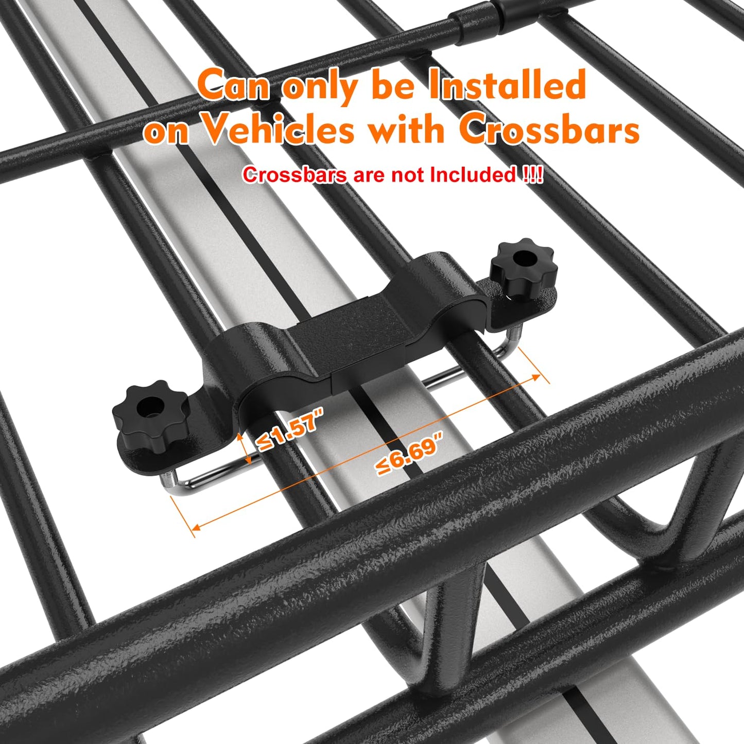 Roof Rack Cargo Carrier, Universal Roof Basket (77"x 36"x 5") + 15 Cubic Feet Waterproof Rooftop Cargo Carrier Bag (46"x 34"x 17") with Bungee Net, Ratchet Straps, Storage Bag, Luggage Lock (X-Large)