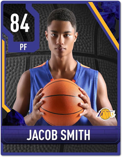EGD Real Size Personalized Ultimate Team Card | Famous Basketball Game | Multiple Size Options (Card 4)