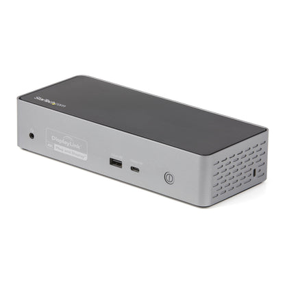 StarTech.com USB-C Quad Monitor Docking Station for MacBook Pro/Air M1 M2 M3 M4 & Windows, Universal 4K 60Hz HDMI DP Dock, Thunderbolt Compatible, 100W Laptop Charging
