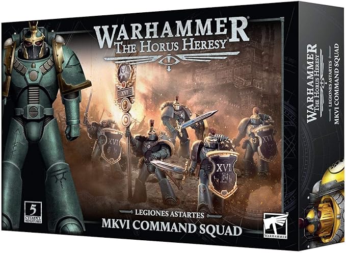 Warhammer Games Workshop Horus Heresy - Legiones Astartes: MK VI Command Squad