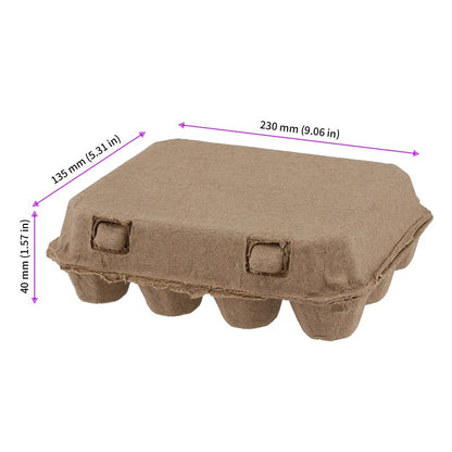 JEUIHAU 50 PCS Quail Egg Pulp Cartons Bulkj, 3 x 4 Square Paper Pulp Dozen Quail Eggs Cartons Cheap Bulk, Egg Holder for 12 Count Quail Egg, Home, Farmhouse