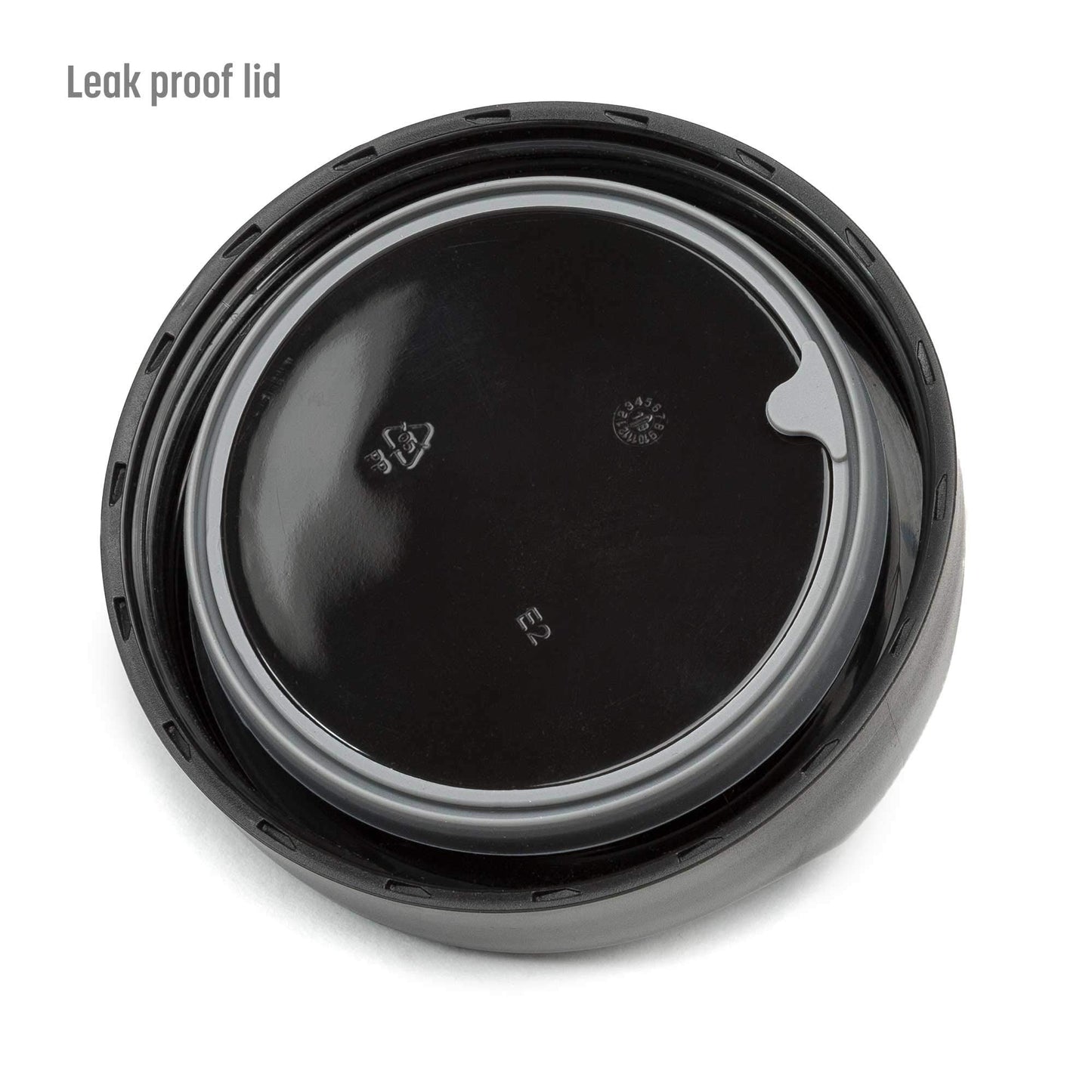 Goodful Stainless Steel Food Jar, Vacuum Sealed | Double Wall | Carry Handle Lid | Gray | 16 Ounces, Pack of 6