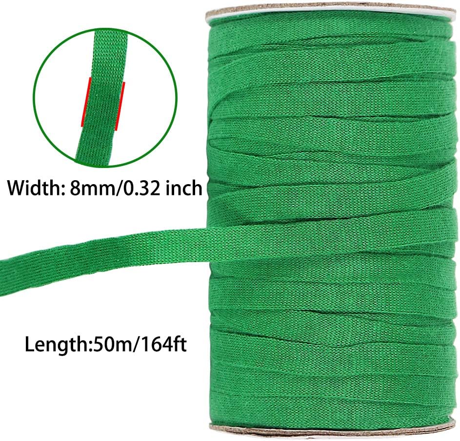 Skiennix Plant Ties - 164 Feet Biodegradable Green Garden Twine for Tomato Plants & Climbing Vines