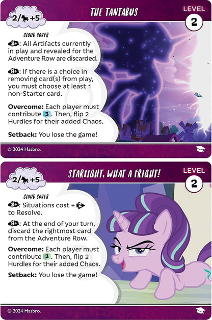 Renegade Game Studios My Little Pony Deck-Building Game Expansion: Scholarly Shenanigans with 85 New Cards Cooperative Gameplay Ages 14+ one to Four Players