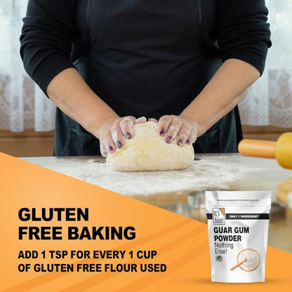 Guar Gum by It's Just - Gluten-Free, Non-GMO Plant-Based Thickener for Keto Baking | 8oz