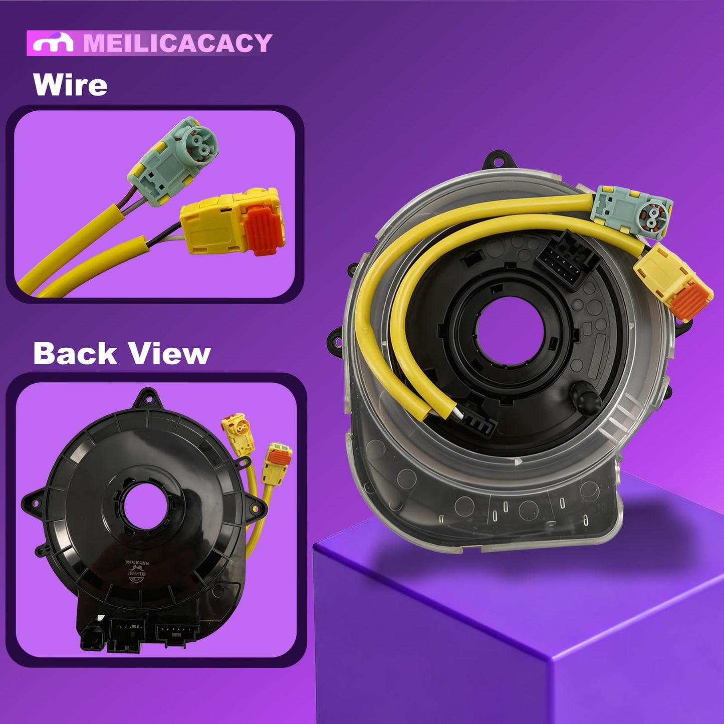 MEILICACY NO Heated Clock Drive Spring for Jeep Compass (2017-2021),Renegade (2015-2023) 6UW39LXHAA 6UE06LXHAA 6BZ85LXHAB 6BZ85LXHAA 6AS92LXHAA 6UW39LXHAC 6BZ86LXHAA 6AS93LXHAA 6AX66LXHAA